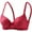 Red, variant on Tsesme Seamless Bra for Women Low Cut Deep V Supportive Lingerie Underwire Lifting Support Everyday Bras