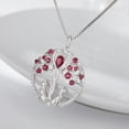thumbnail image 5 of Jiamiaoi Cat Necklace for Women Men 18k White Gold Plated 925 Sterling Silver Diamond Cat Necklace Cat on Moon Necklace Rhinestone Cat Pendant for Women Cute Cat Jewelry, Box Chain 50cm, 5 of 7