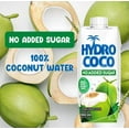 thumbnail image 4 of HYDRO COCO 100% Coconut Water, No Added Sugar, Fat Free, 16.9 oz (Pack of 12), 4 of 6