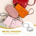 thumbnail image 4 of Uxcell 12mm/1/2" Metal Eyelets, Eyelets and Grommets Kit for DIY Project, Silver 150 Pcs, 4 of 7