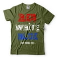 thumbnail image 4 of 4th Of July Party Shirt Funny Shirt For Men Red White Blue And Vodka Too Shirt Drinking Shirts (X-Large Navy Blue), 4 of 6
