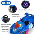 thumbnail image 5 of Dinosaur Cars Transforming Toys, Transforming Dinosaur LED Car with Light Sound Kids Toy, Dinosaur Cars Combined Into One, Automatic Transformation, 2-8 Year Old Boys Girls Toddlers Kids Gift, Green, 5 of 8