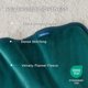 thumbnail image 3 of Manta impermeable para cama Sherpa, forro polar, 90 x 220 cm, color verde, 3 of 5