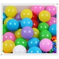thumbnail image 3 of Trendix Ocean Ball 100Pcs Colorful Soft Plastic Ball Pit Balls 2.17", 3 of 7