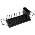 thumbnail image 2 of Dish Drying Rack With Drainboard Extendable Dish Rack Utensil Holder Cup Holder Dish Drainer For Kitchen Counter, 2 of 8