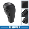 thumbnail image 3 of Perilla de Palanca de Cambios Automática Unique Bargains para Ford Focus 2005-2012 ABS Negro, 3 of 6
