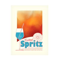 Trademark Fine Art Dionisis Gemos Aperol Spritz print Canvas Wall Art