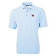 thumbnail image 2 of Men's Cutter & Buck Light Blue Ole Miss Rebels Virtue Eco Pique Botanical Recycled Polo, 2 of 3