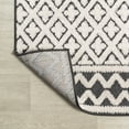 thumbnail image 6 of JONATHAN Y SOUTH BEACH 3 x 5 Area Rug, Ormond Trellis Geometric - Cream/Black, SBH109B-3, 6 of 9