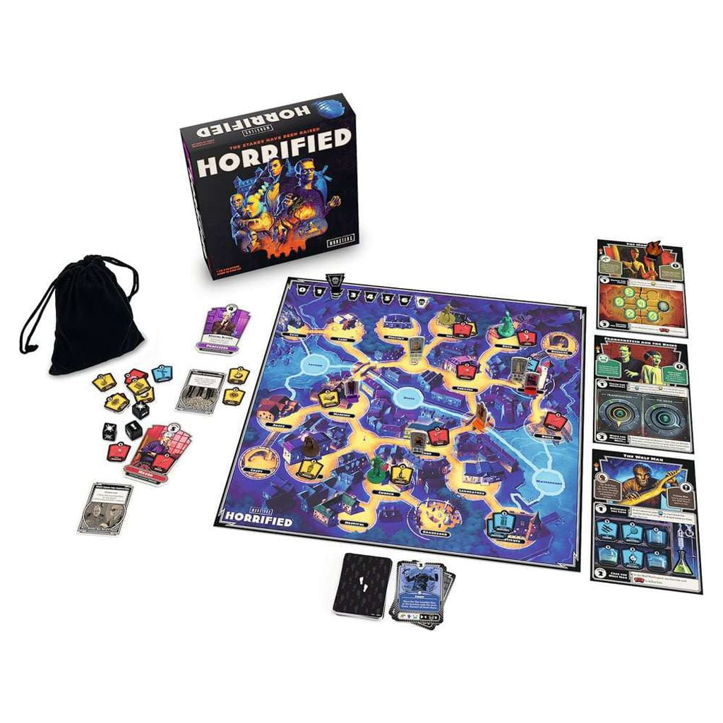 Ravensburger Horrified: Universal Monsters Board Game