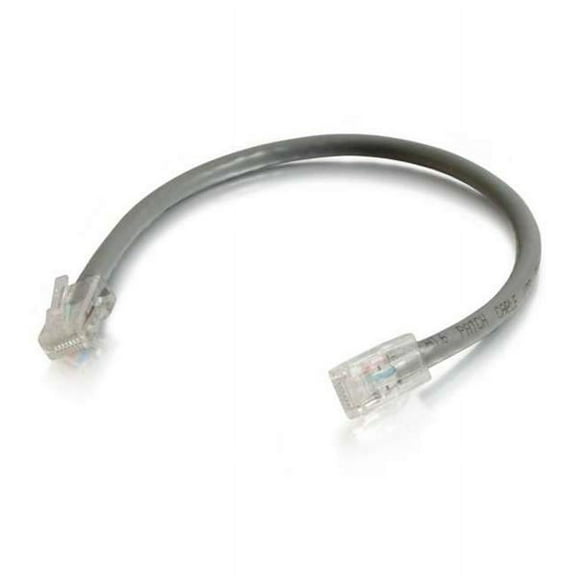 Cables To Go 04078 25 ft. Cat6 Non-Booted Unshielded-UTP Ethernet Network Patch Cable - Gray