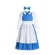 thumbnail image 2 of Disfraz de Bella para cosplay, vestido de sirvienta para niñas, princesa Bella de Halloween, vestido azul de Bella y la Bestia, disfraz de Bella azul, 2 of 4