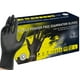 thumbnail image 1 of Los guantes de examen garantizan una baja dermatitis de 7 mil de nitrilo negro (100), 1 of 8