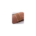 thumbnail image 1 of Set de joyas DEARMAY Gold para mujer chapadas en oro auténtico de 14 quilates, 1 of 8