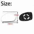 thumbnail image 4 of For VW GOLF 5 GTI V MK5 Jetta Passat B5.5 B6 Sharan Superb EOS Left or Right Side Wing Mirror Glass Car Mirror Glass Rear View 1pc Right, 4 of 6