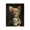 Cozy Chihuahua Coffee Pup, variant on Stupell Industries Contemporary Cheetah with Big Pink Bow Black Framed Print Under Glass, 13 x 16, by The Prints Vibe