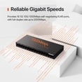 thumbnail image 4 of Conmutador Gigabit Tenda TEG1116M Ethernet no administrado de 16 puertos, 4 of 7