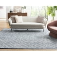 thumbnail image 3 of SAFAVIEH Abstract Brock Geometric Area Rug, Blue/Ivory, 11' x 15', 3 of 9