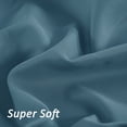 thumbnail image 5 of Mainstays Super Soft Microfiber 2-Pack Fitted Sheet, Full, Cool Blue Water/ Olive Green, 2 Piece, 5 of 8