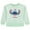Mint, variant on Disney Lilo & Stitch Girls Sweatshirt -Jumbo Graphic Print - Stitch Pullover Crewneck Sweatshirt- Sizes 4-16 Black