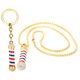 thumbnail image 5 of VERDANVERSE 1Jgo Llavero Colgante Decorativo Dorado Simple Y Para Llaves Y, 5 of 7