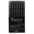 thumbnail image 2 of Shinhan Touch Liner Pens - Black, Set of 7, 2 of 2
