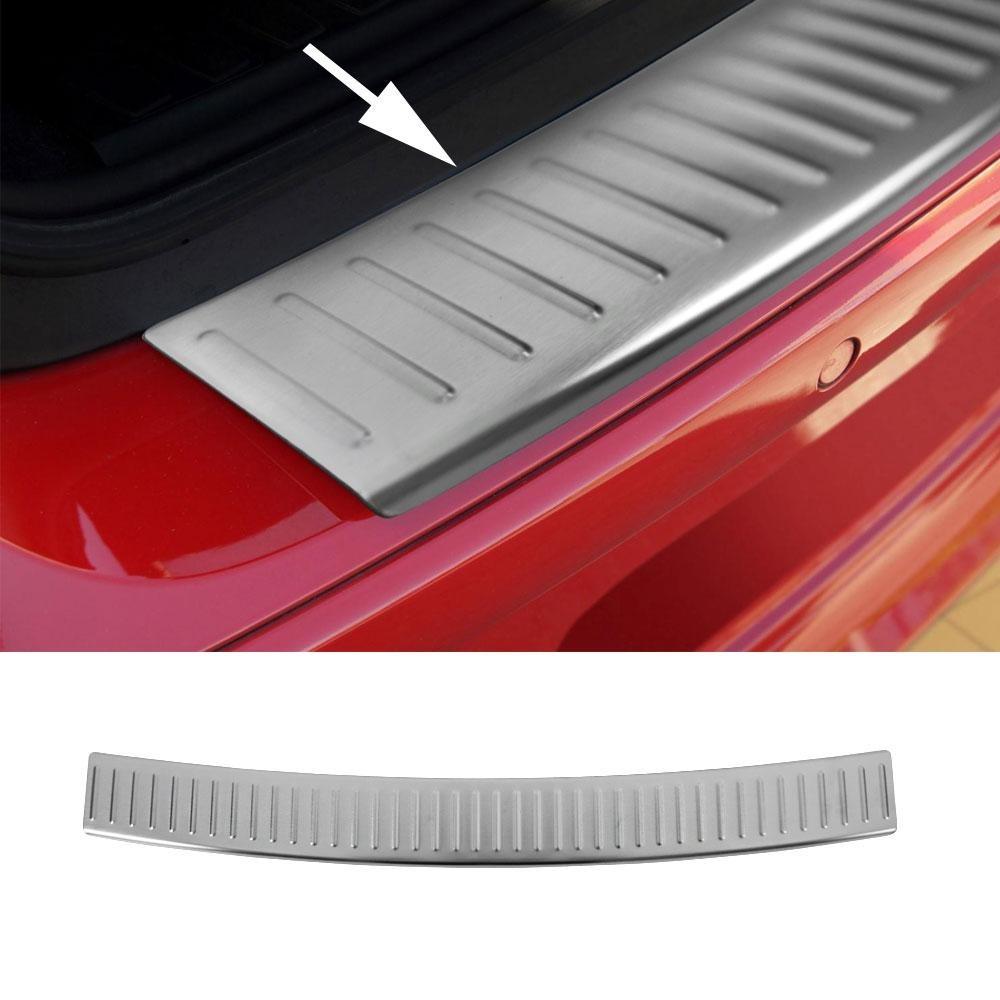 Brushed Chrome Rear Bumper Guard For BMW 1 Series 20042013 Trunk Sill