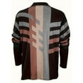 thumbnail image 3 of Mens Polo Shirts Color Block Casual Long Sleeve Athletic T-Shirts Classic Contrast Collar Shirt Sales Clearance Multicolor 3XL, 3 of 5