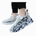 thumbnail image 3 of Zuwimk Boys Girls Kids Sneakers Running Athletic Shoes Breathable,Comfortable,Non-slip,Easy wear,Casual fashion,sport,Little/Big Kid(Beige,13-13.5 Years), 3 of 7