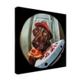 thumbnail image 2 of Trademark Fine Art 'Pupperoni' Canvas Art by Lucia Hefferna, 2 of 3