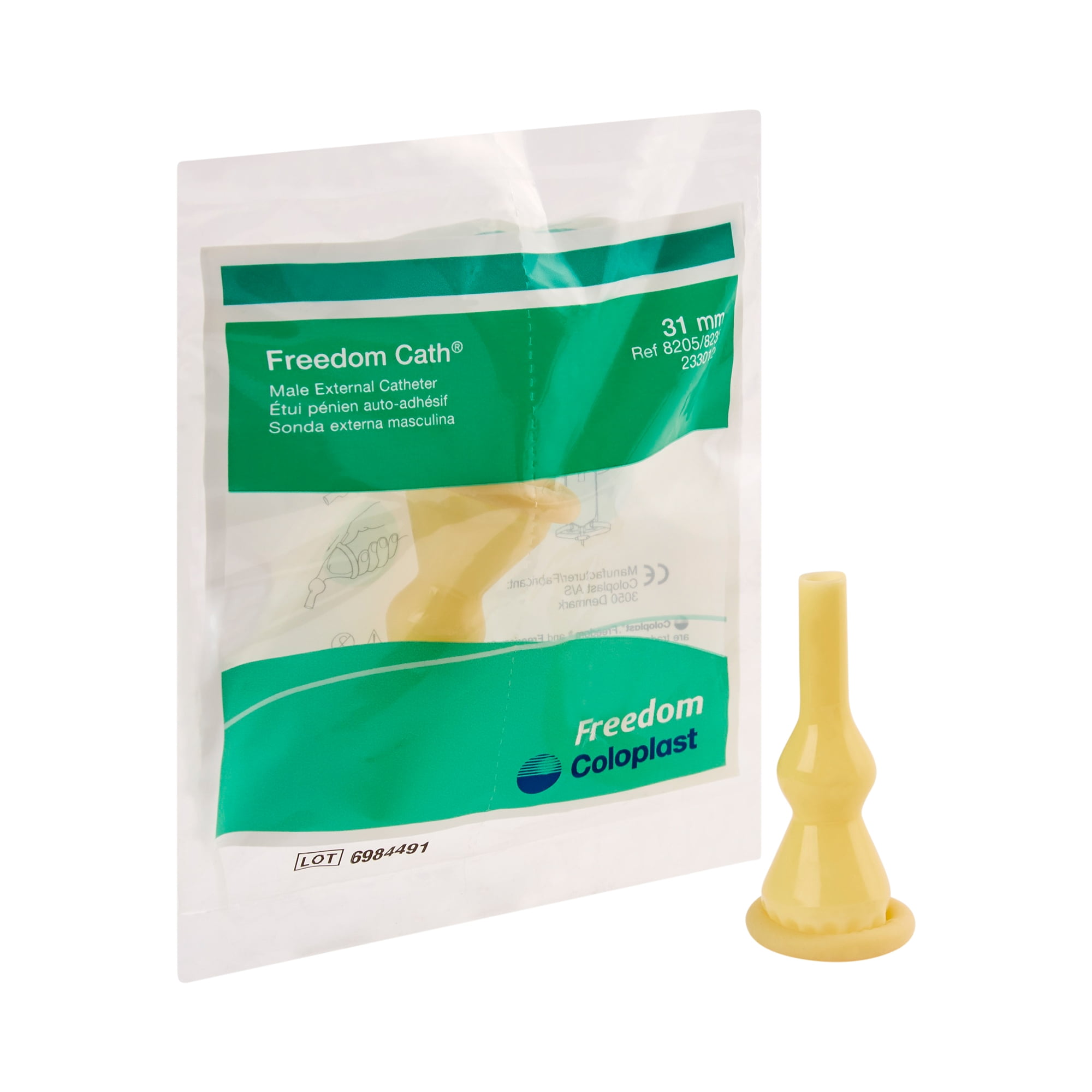 we have M,L,XL 100 Condom Catheters Small 25 mm External Self-Adhering 25mm 