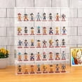 thumbnail image 3 of NIUBEE Acrylic Display Case, Clear Display Case Wall Mounted or Desktop Dustproof Display Cabinet Box for Collectibles, Rock, Crystals, Mini Toys, Amiibo (5 Tiers), 3 of 12