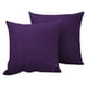 thumbnail image 1 of Uuiauoio 2 pcs Linen Throw Pillow Covers Decorative Square Pillowcases Cushion Covers 15.75x15.75 Inch for Home Decor Sofa Bedroom Car(No Pillow Core), 1 of 6