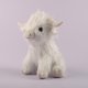 thumbnail image 3 of 25 cm Highland Cow soft plush Scottish Scottish cow gift White, 3 of 5