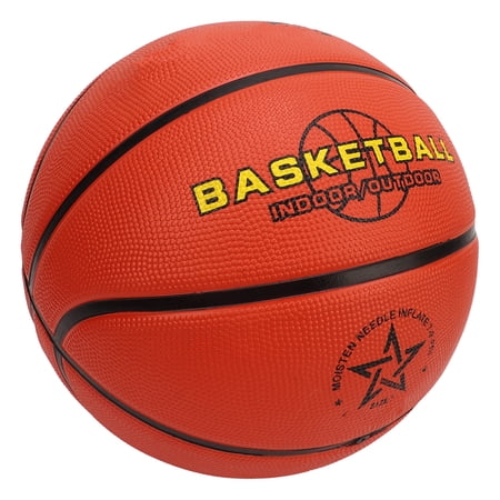 NFTIGB Indoor Outdoor Rubber Basketball Size 7 (29.5 inches / 74.9 cm) Sweat Resistant Grip Youth Competition Training Game Ball Brown