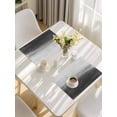 thumbnail image 5 of Grey Ombre Placemats Set of 12, Modern Abstract Art Ocean Oil Painting Placemats for Dining Table, Place Mats for Kitchen Tabletop, Waterproof Wipeable Dining Table Mats Set, 5 of 9