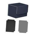 thumbnail image 4 of Caja de Almacenamiento DYNWAVEMX para Baraja de Cartas con Cierre Magnético Azul Oscuro, 4 of 8