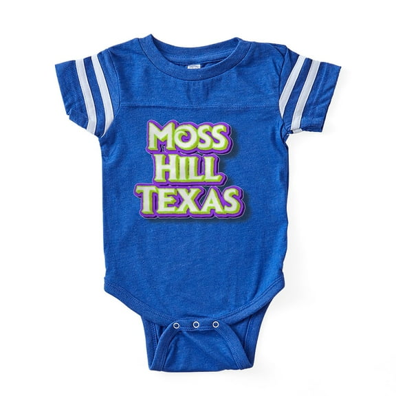 CafePress - Moss Hill Texas - Cute Infant Baby Football Bodysuit