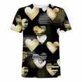 thumbnail image 3 of Ceisia Men Casual Round Neck Printing Pullover Fitness Gift Sports Short Sleeve T-Shirt - Valentine's Day Casual Tops, 3 of 5