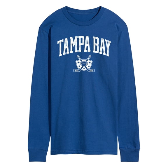 Instant Message - Tampa Bay Hockey - Men's Long Sleeve Graphic T-Shirt