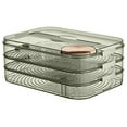thumbnail image 1 of Grande Capacité Multi Couches Récipient de Stockage des Aliments avec Couvercle Anti-Poussière Classification des Aliments Organisation Facile Nettoyage Réfrigérateur Boîte de Stockage des Aliments, 1 of 12