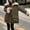 Quilted Jackets-Army Green, variant on Fleece Lined Jackets for Women Sherpa Oversized Lapel Collar Zip up Coat with Pockets Comfortable Long Sleeves Winter Outerwear Trendy Fuzzy Jacket