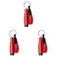 thumbnail image 1 of Seguridad para Coche Cortador Llavero Interruptor Ventana Vidrio Automático () Rojo, 1 of 4