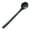 Black Non-Hollow, variant on Naierhg Cute Animal Paw Claw Stainless Steel Coffee Drink Dessert Kitchen Mixing Spoon Black Non-Hollow