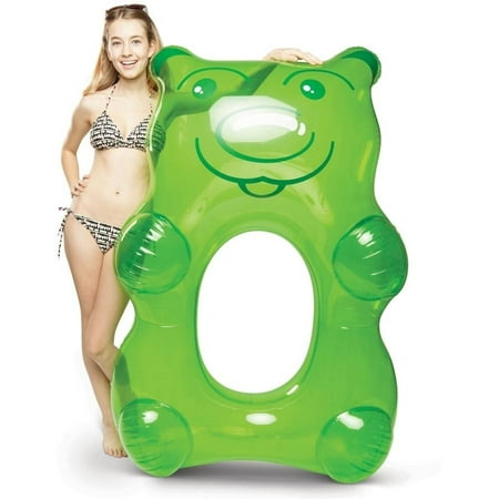 BigMouth Inc Giant Green Gummy Bear Pool Float
