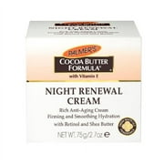 4 pk Palmers Cocoa Butter Night Renewal Face Cream Anti-Aging Firming 2.7Oz Ea