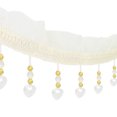 thumbnail image 3 of Love Beads Fringe Trim Fringe Tassel Trimming Curtain Trim Sewing Fringe Trim for Lampshades Upholstery Drapery 12yards, 3 of 3