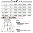 thumbnail image 4 of AOOCHASLIY Black and Friday Women Coat Christmas Gift Fashion Women's Zipper V-Neck Pullover Tops Long Sleeve Hooded Blouse Coat, 4 of 5
