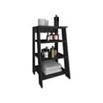 thumbnail image 3 of Bathroom Storage Cabinet Linen Cabinet 29.7"H, Four Shelves, Vertical, Black,Bathroom Wall Storage, 3 of 6