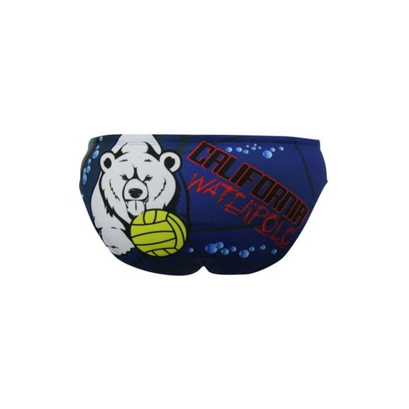 Men's Swimsuit Brief Athletic Swimwear California, Water Polo, Underwater Rugby, High Performance